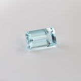 Ice Blue Aquamarine Octagonal cut 5.23 carats