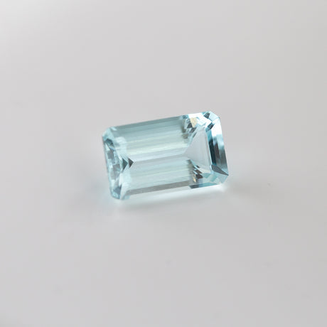 Ice Blue Aquamarine Octagonal cut 5.23 carats