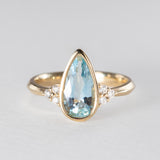 Aquamarine Athena Ring