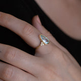 Aquamarine Athena Ring