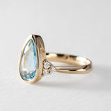 Aquamarine Athena Ring