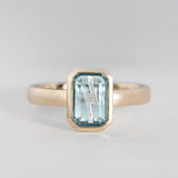 Bolt From The Blue Aquamarine Ring