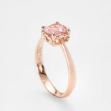 Cherry Blossom Morganite Ring