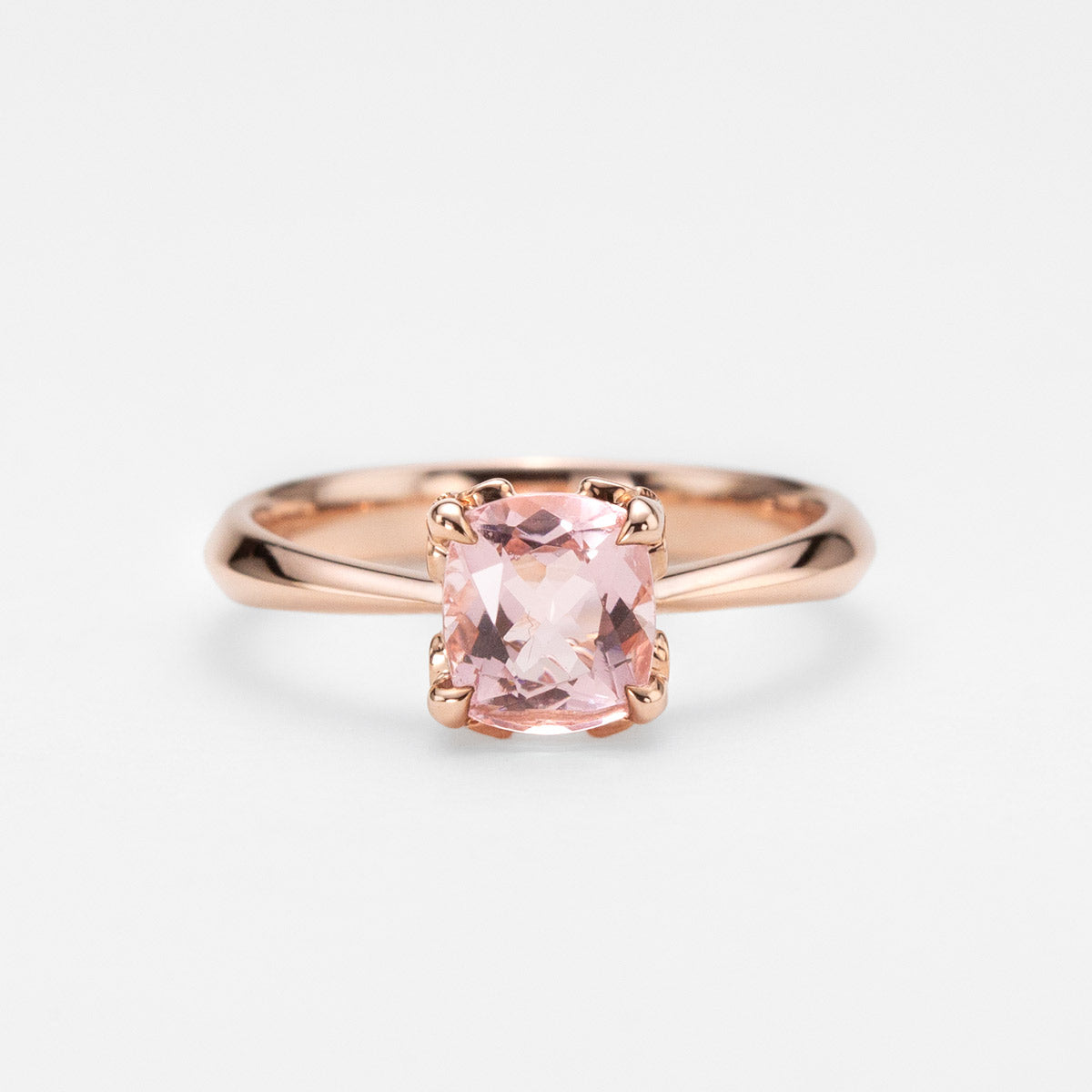 Cherry Blossom Morganite Ring