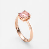 Cherry Blossom Morganite Ring