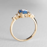 Cloud Kiss Sapphire Ring