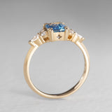 Cloud Kiss Sapphire Ring