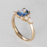 Cloud Kiss Sapphire Ring