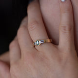 Cosmic Radiance Sapphire Ring