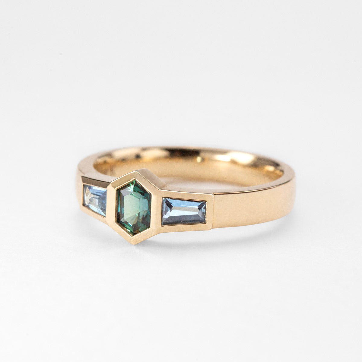 Cosmic Radiance Sapphire Ring