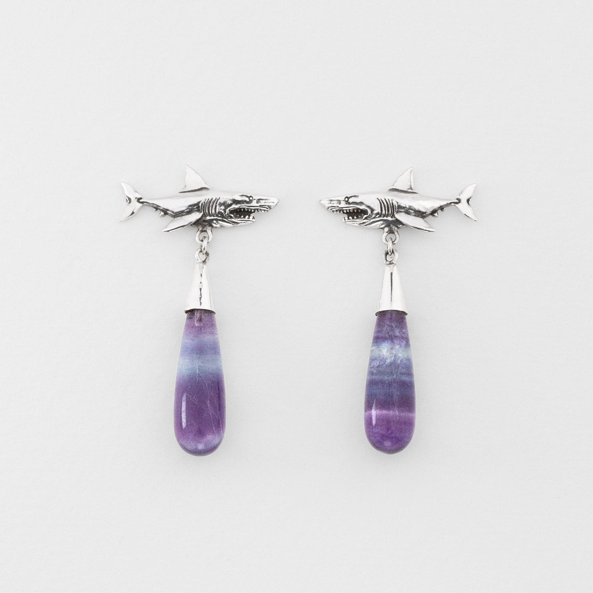 Deeply Misunderstood Earrings in Fluorite