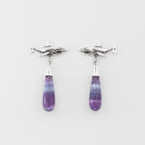 Deeply Misunderstood Earrings in Fluorite