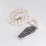Drop Dead Pearl Necklace