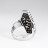 Drop Dead Stainless Steel Ring