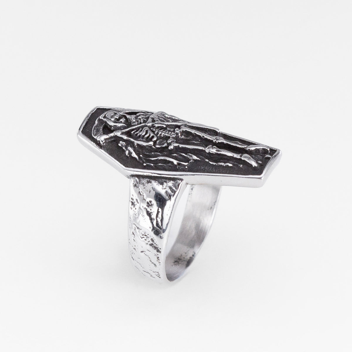 Drop Dead Stainless Steel Ring