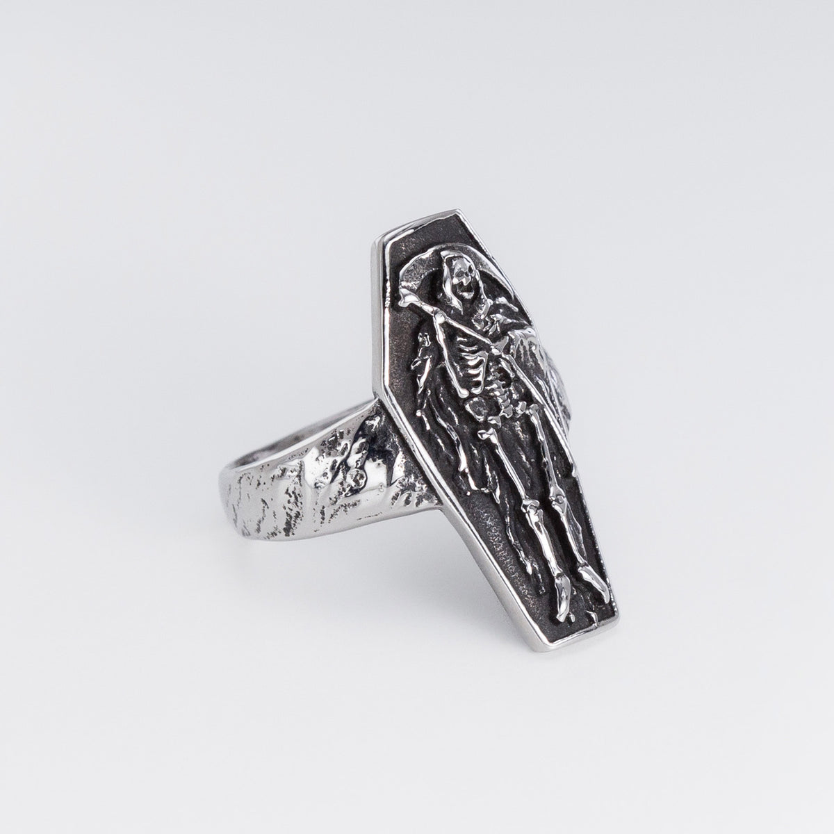 Drop Dead Stainless Steel Ring