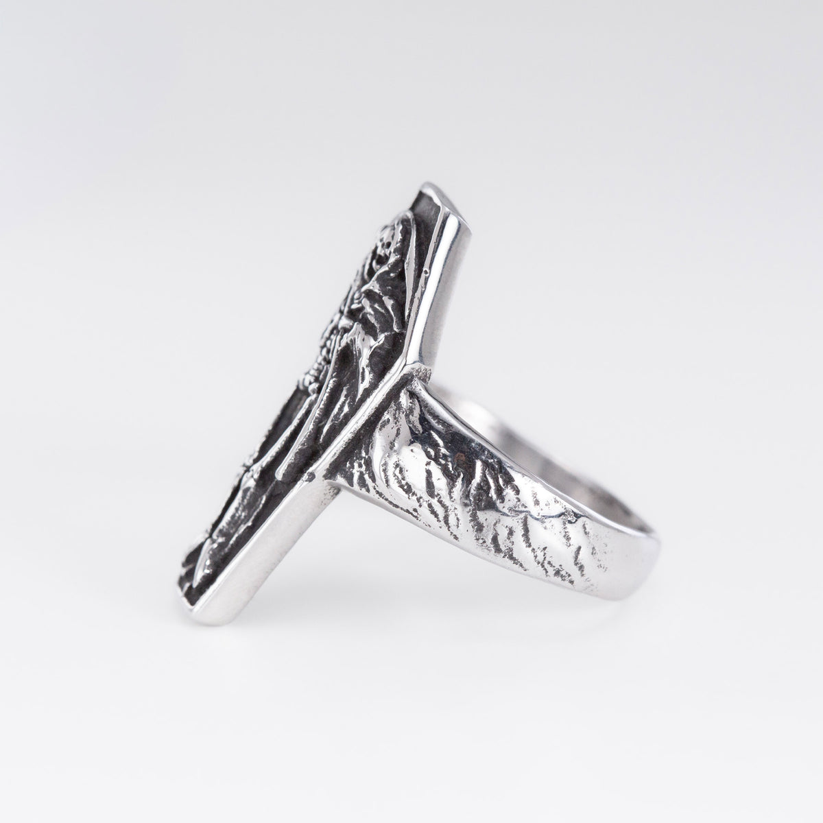 Drop Dead Stainless Steel Ring