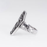 Drop Dead Stainless Steel Ring