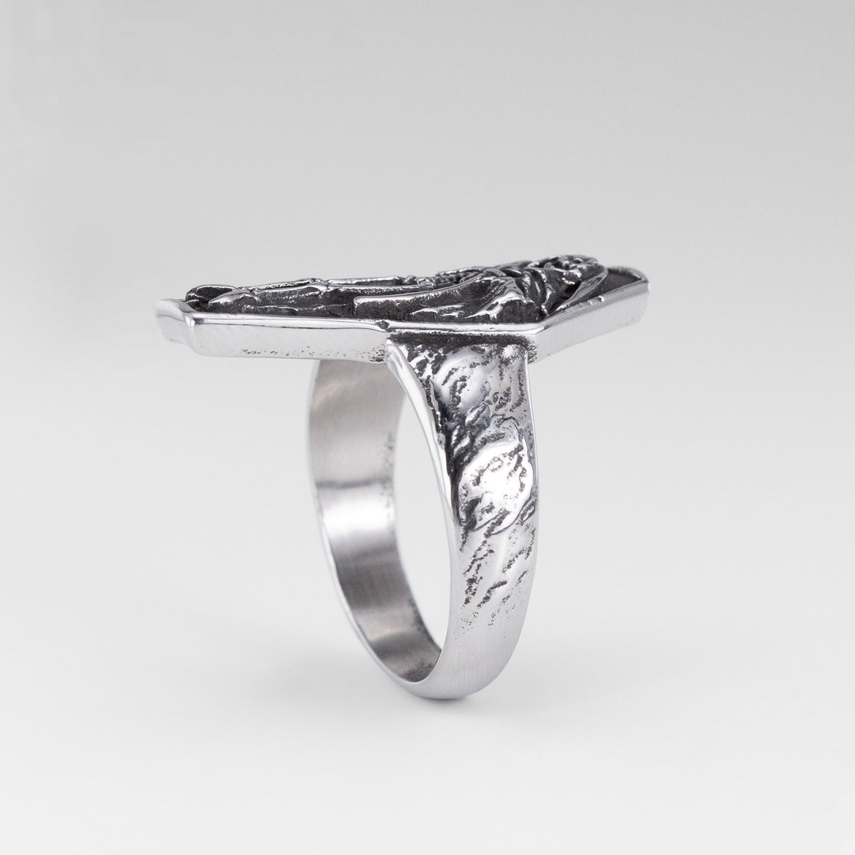 Drop Dead Stainless Steel Ring
