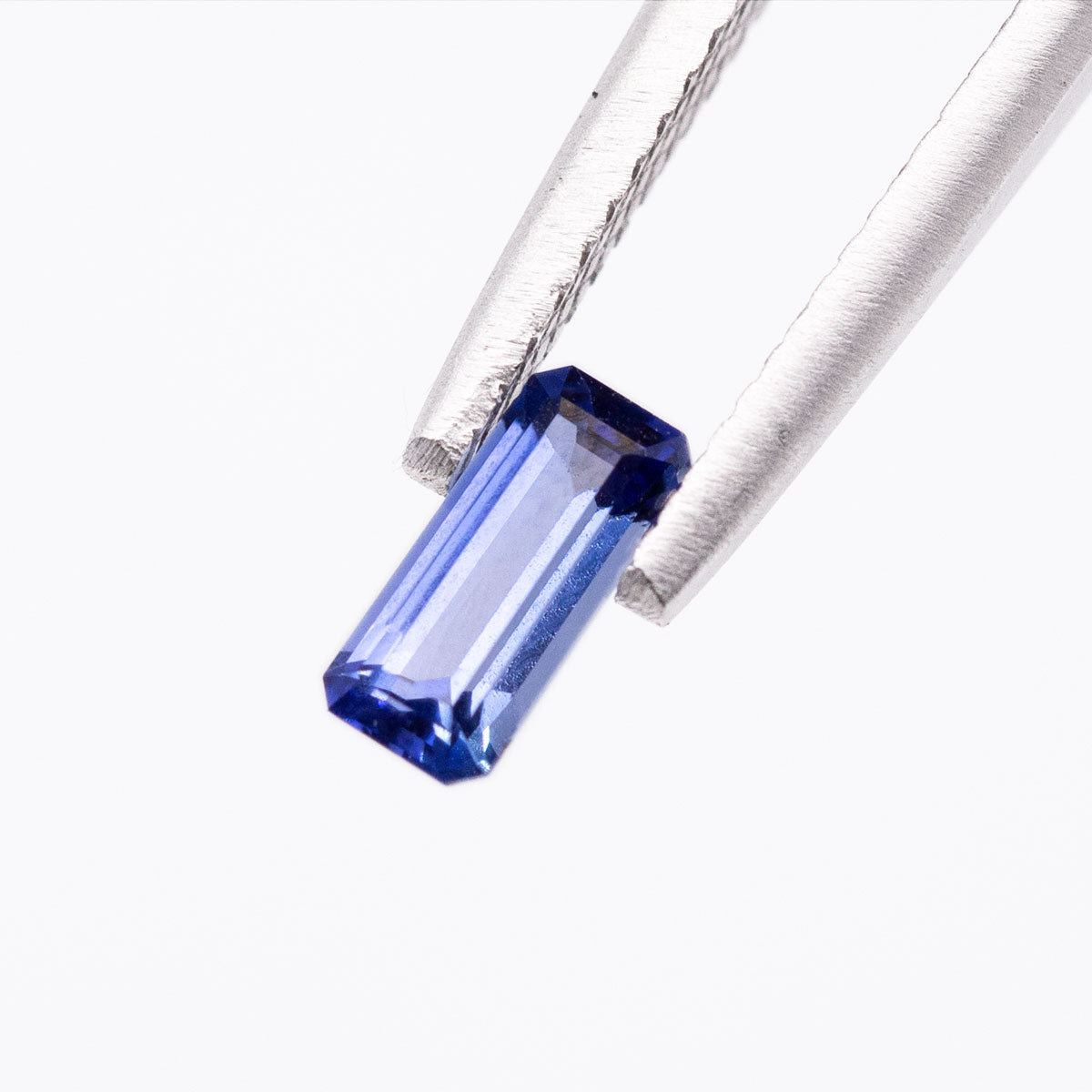 Royal Blue Sapphire Emerald cut 0.62 carat