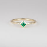 Emerald Tiny Treasure Ring