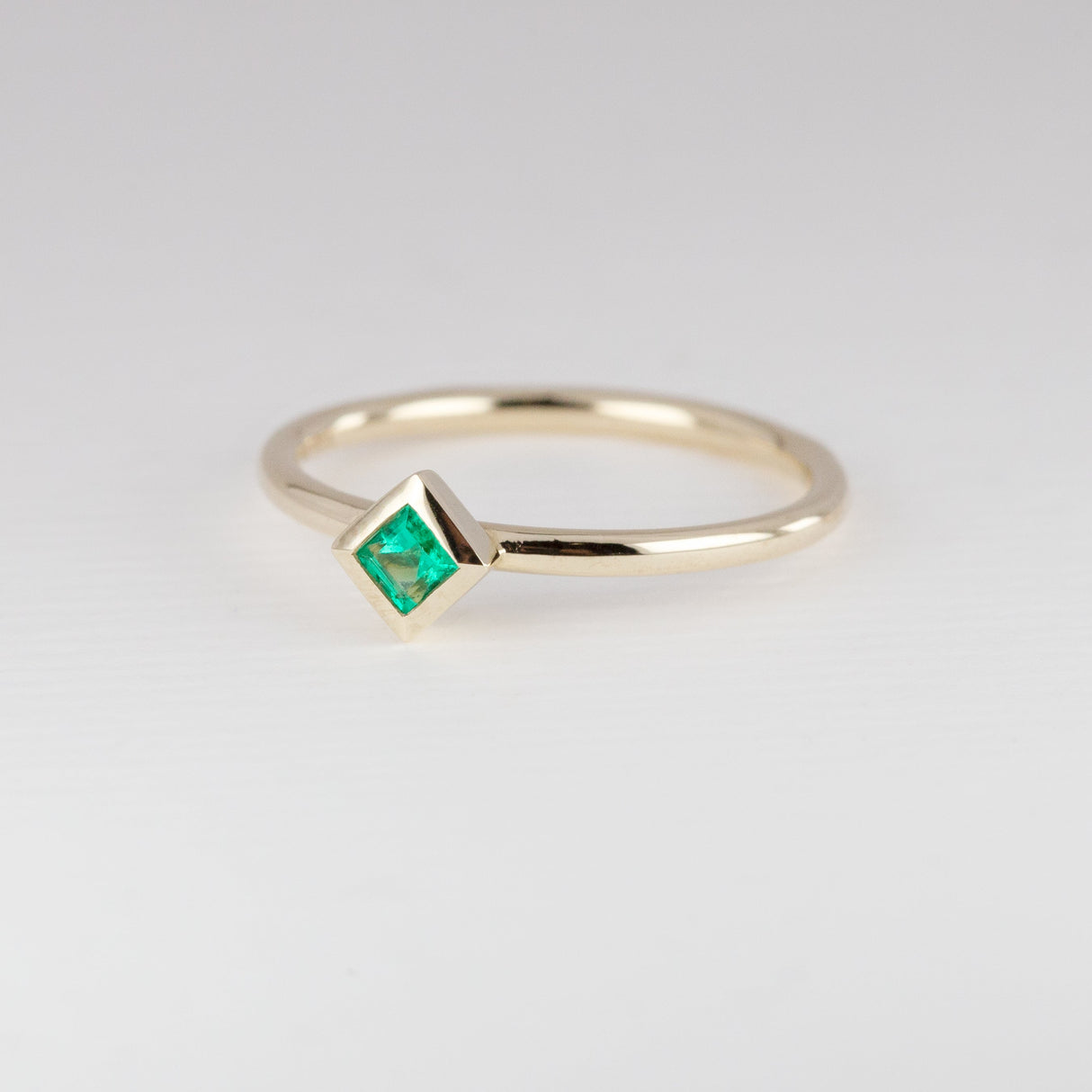 Emerald Tiny Treasure Ring