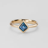 Guardian Shield Sapphire Ring