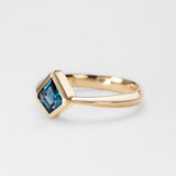 Guardian Shield Sapphire Ring