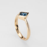 Guardian Shield Sapphire Ring
