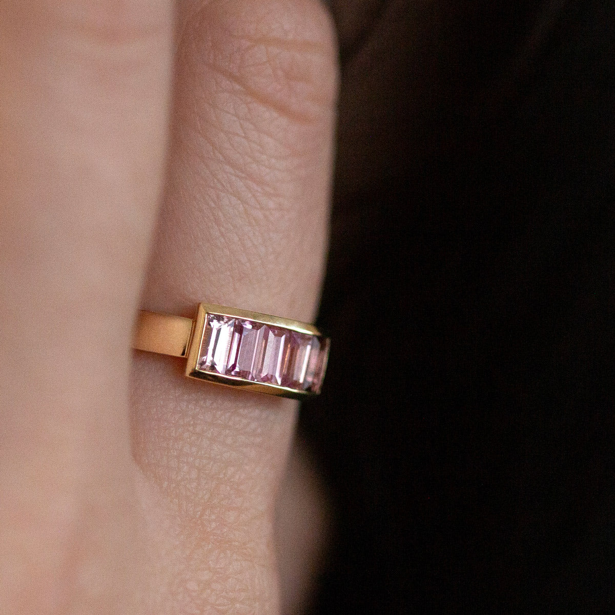 Heavenly Breeze Sapphire Ring