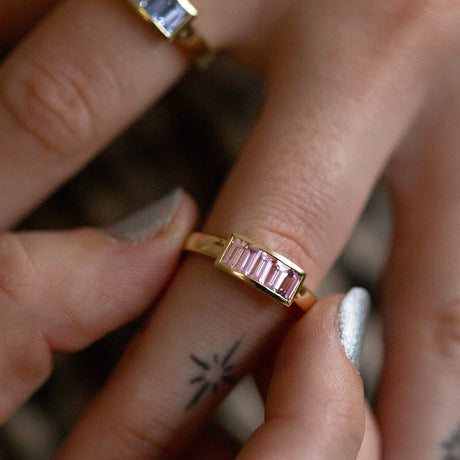 Heavenly Breeze Sapphire Ring