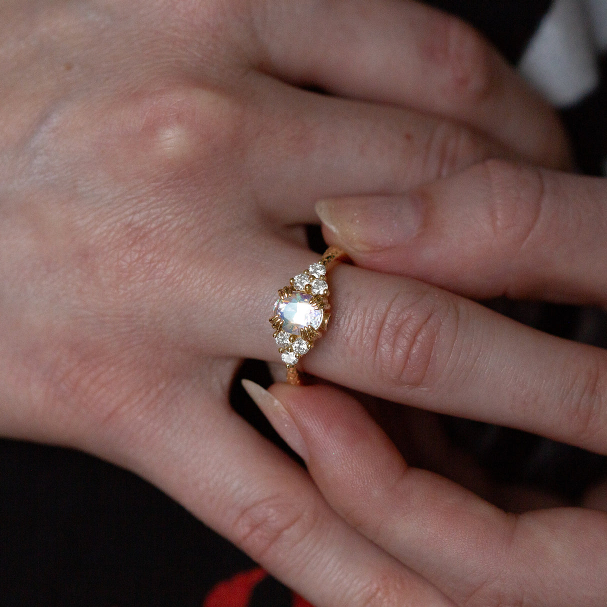 Luckdragon Moonstone Ring