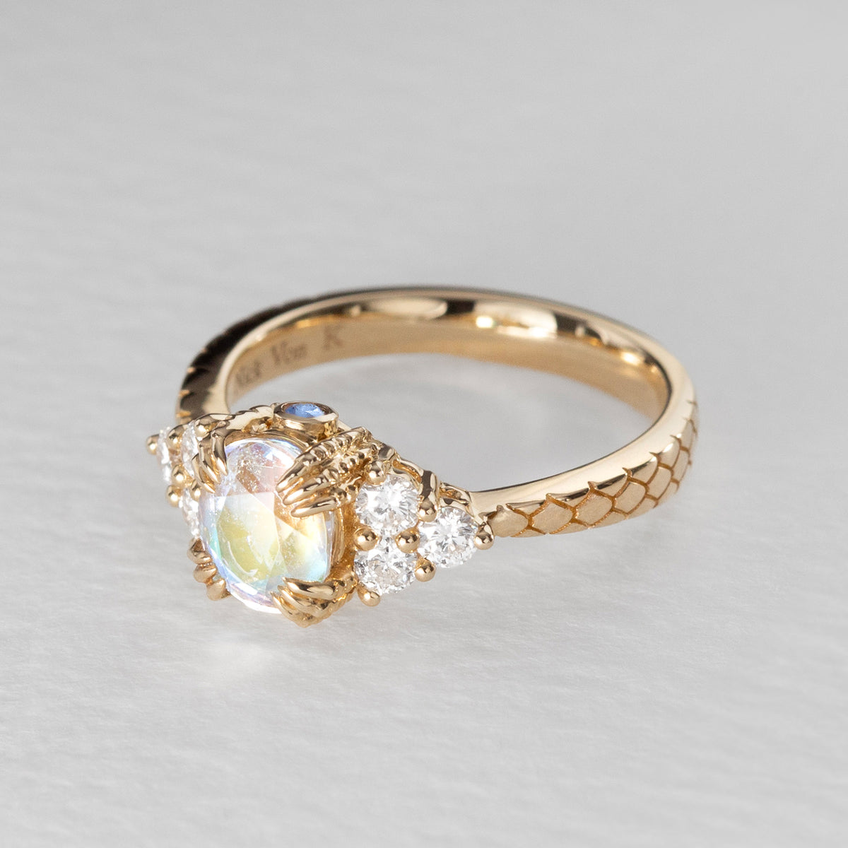 Luckdragon Moonstone Ring