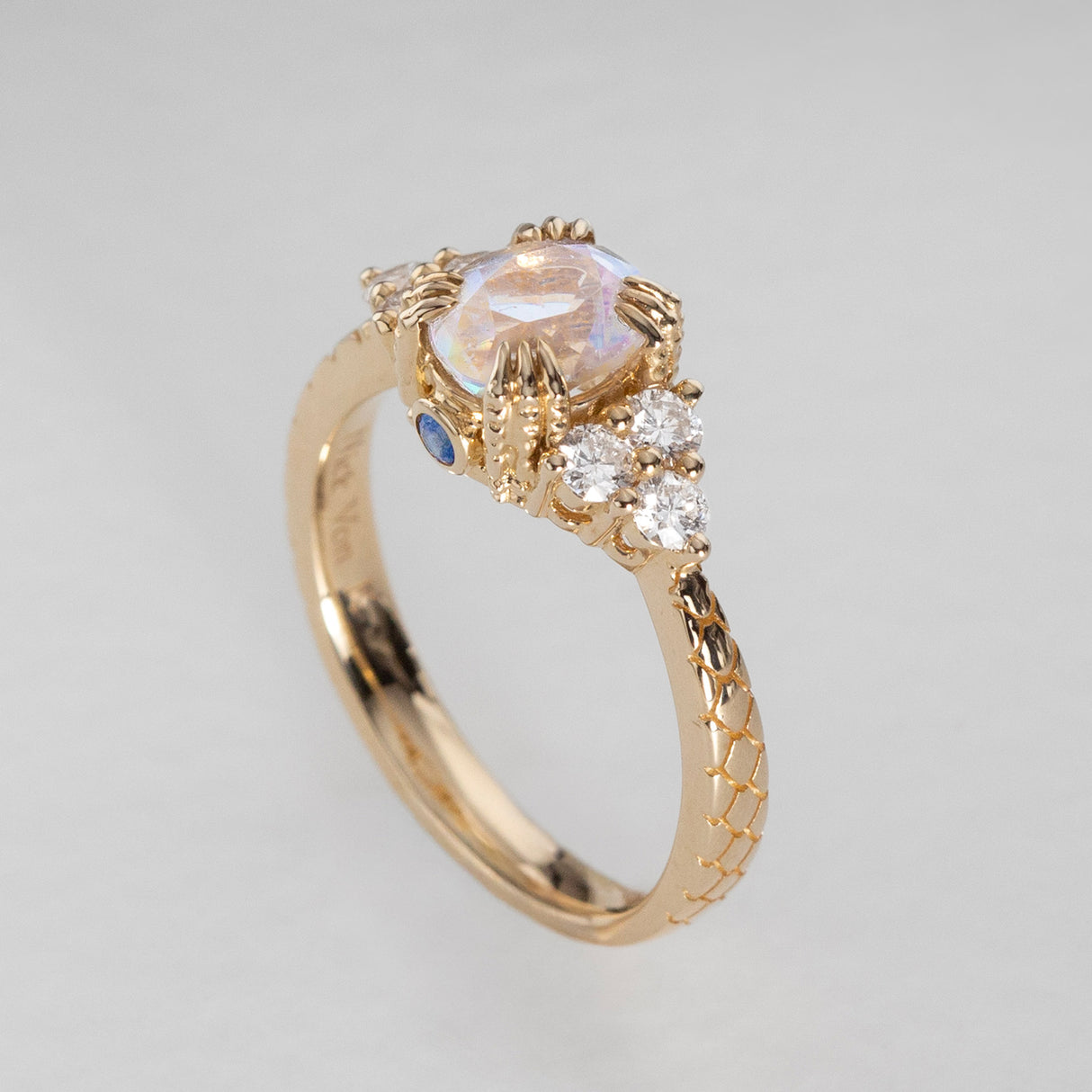 Luckdragon Moonstone Ring