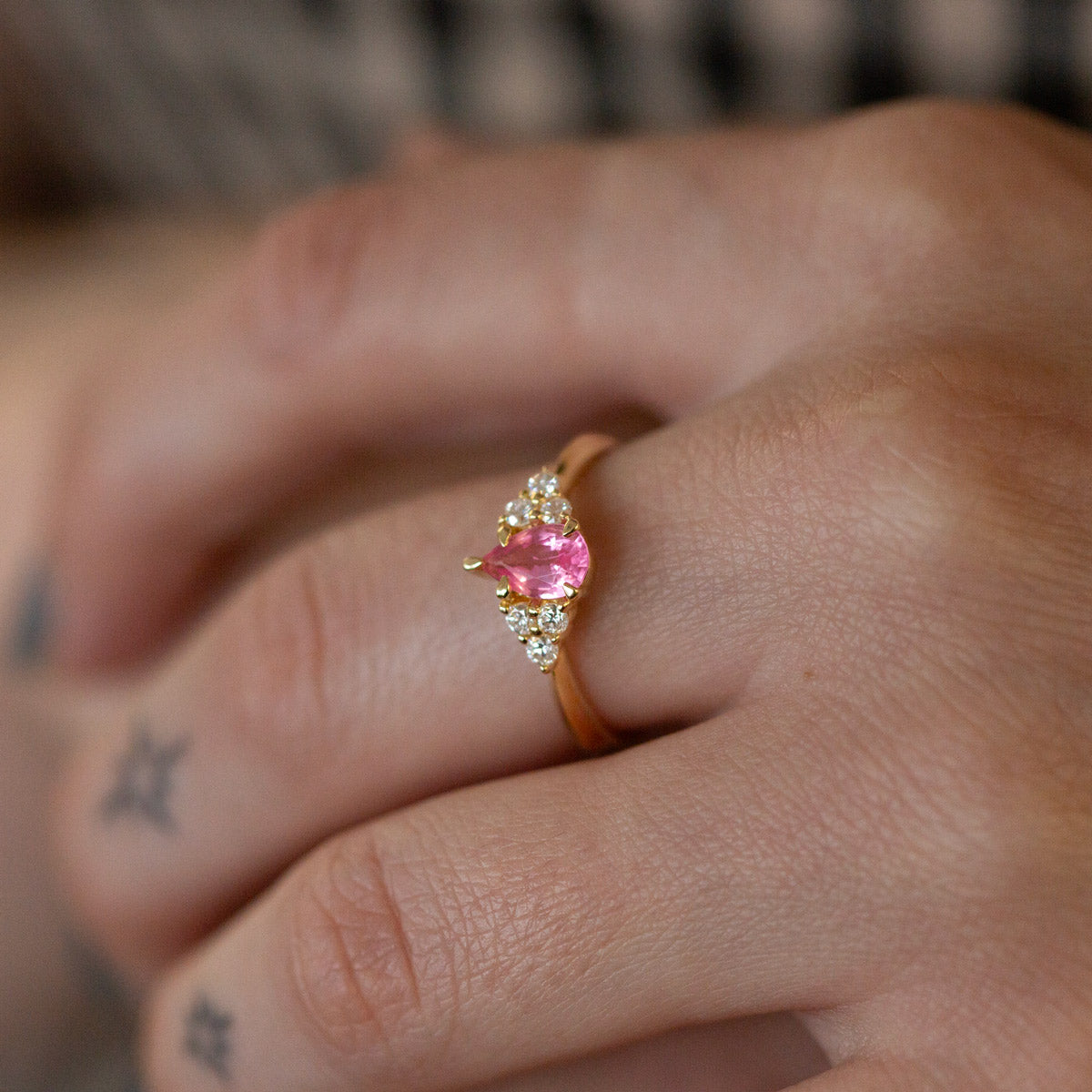 Malibu Sapphire & Diamond Ring