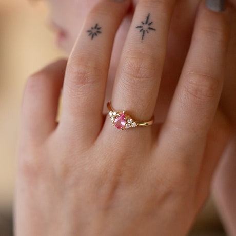 Malibu Sapphire & Diamond Ring