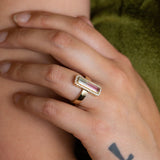 Watermelon Sugar Ring in Tourmaline