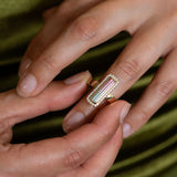 Watermelon Sugar Ring in Tourmaline