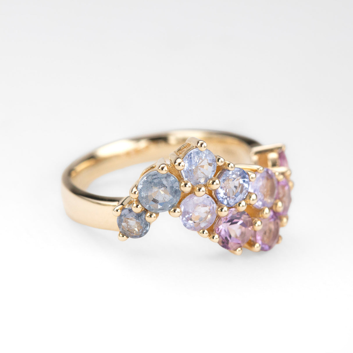 Monet Muse Sapphire & Amethyst Ring