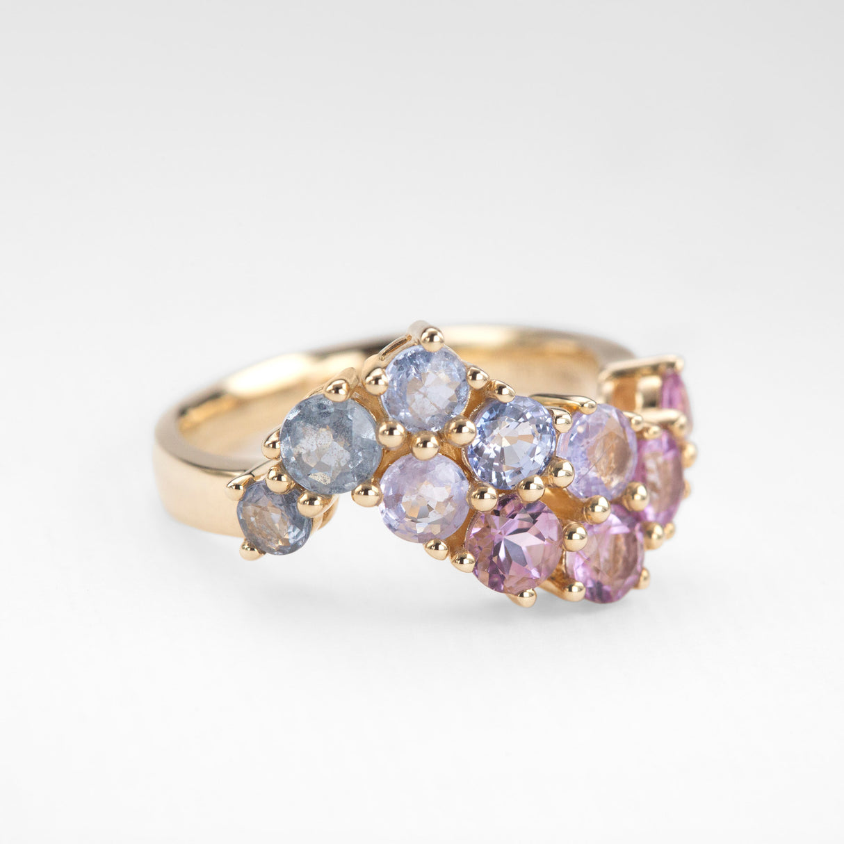 Monet Muse Sapphire & Amethyst Ring