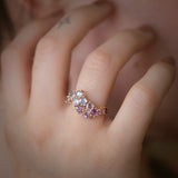 Monet Muse Sapphire & Amethyst Ring