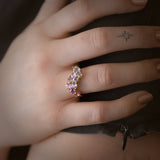 Monet Muse Sapphire & Amethyst Ring