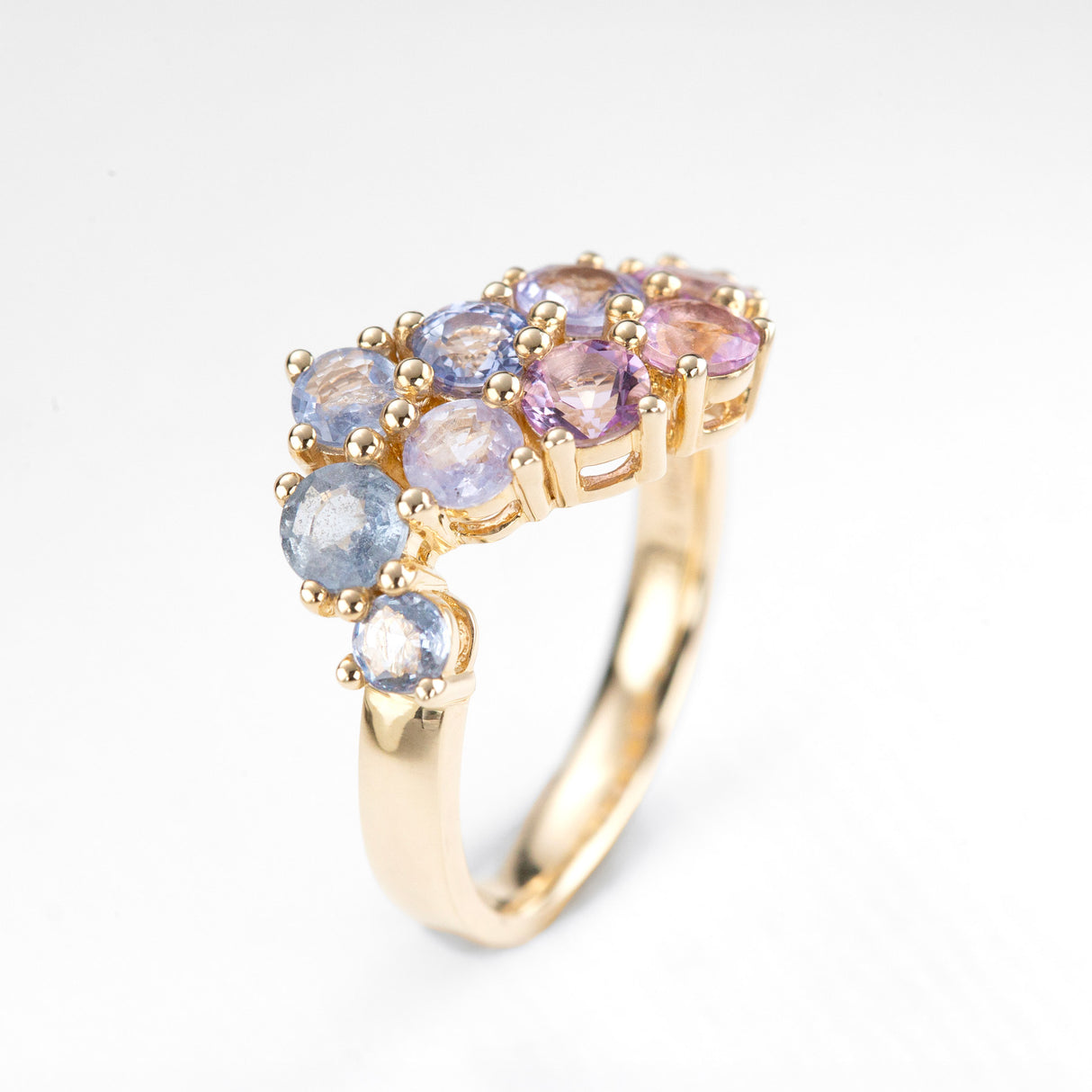 Monet Muse Sapphire & Amethyst Ring