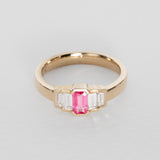Monroe Mirrors Spinel Ring