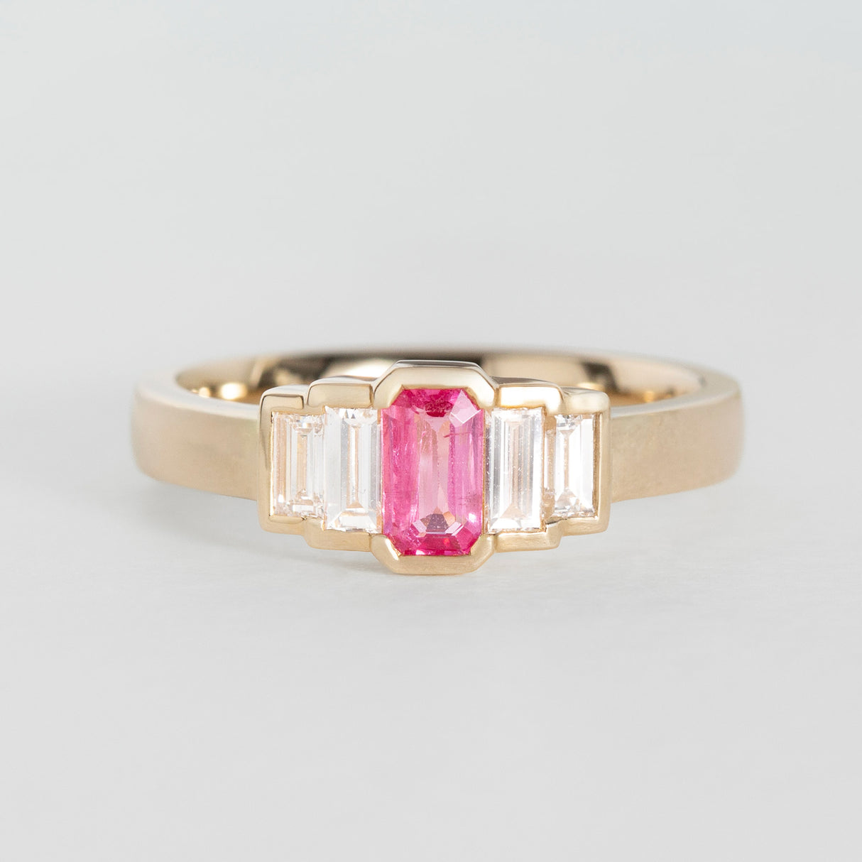 Monroe Mirrors Spinel Ring