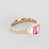 Monroe Mirrors Spinel Ring