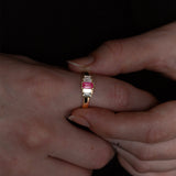 Monroe Mirrors Spinel Ring
