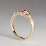 Monroe Mirrors Spinel Ring