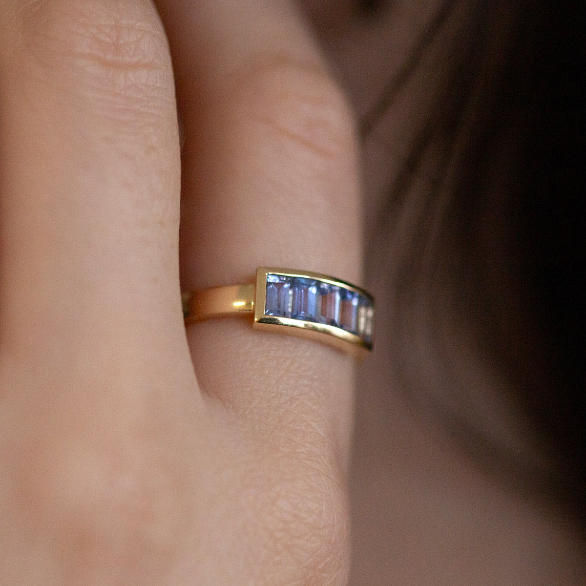 Ocean Breeze Sapphire Ring