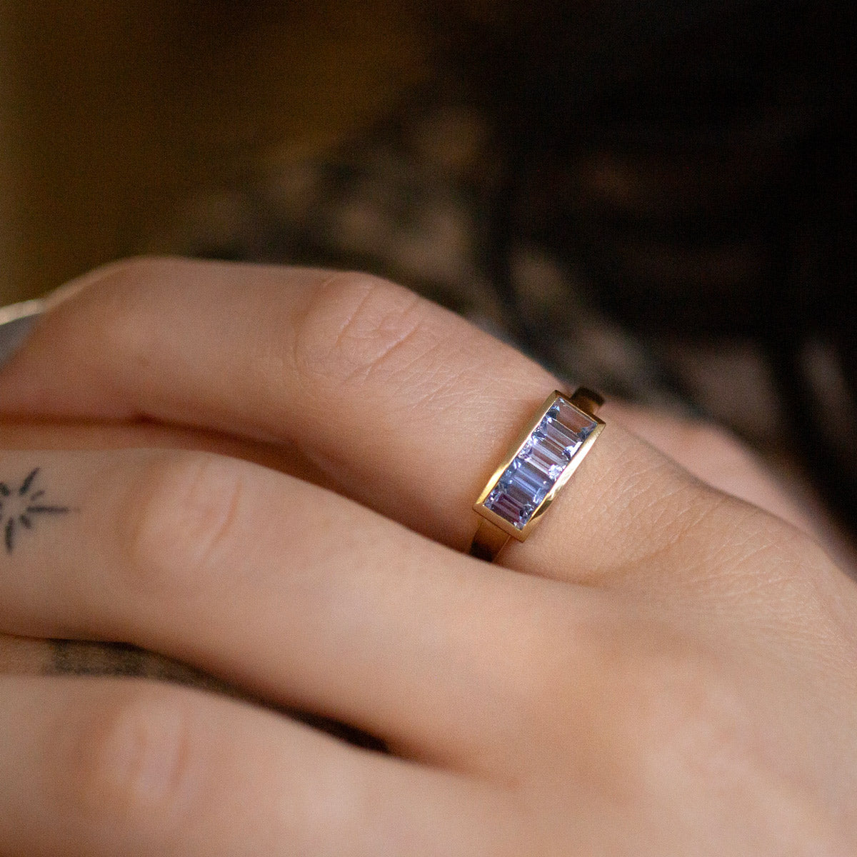 Ocean Breeze Sapphire Ring